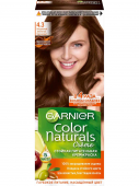 Garnier стойкая питательная крем краска для волос color naturals оттенок 4.3 натуральный золотистый каштановый