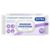 Влажные полотенца EXTRA 90шт