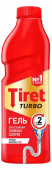 Tiret TURBO гель для удаления засоров в канализационных трубах 1 л