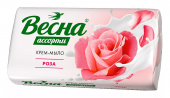 Весна крем-мыло Ассорти роза 90г