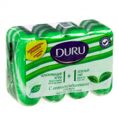 Duru туалетное мыло 1+1 Зеленый чай 4шт по 80г