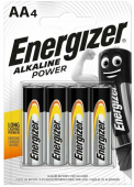 Батарейки Energizer Power LR6 (AA) 4шт, блистер