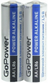 Батарейки GoPower LR6 (AA) 2шт, шринк