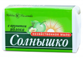 Невская Косметика солнышко хозяйственное мыло с экстрактом яблока 140г