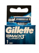 Gillette Mach3 Turbo сменная кассета для бритья оригинал европакет 1 шт
