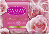 Camay парфюмированное твердое мыло romantique с ароматом французской розы для всех типов кожи 85 гр