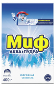 Миф стиральный порошок ручной Морозная свежесть 400 г