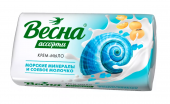 Весна крем-мыло Ассорти морские минералы и соевое молочко 90г