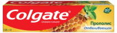 Colgate зубная паста прополис отбеливающая с натуральными ингредиентами для бережного отбеливания зубов и сохранения здоровья десен 100 мл