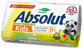 АБСОЛЮТ Мыло туалетное твердое Kids Череда 90г