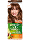 Garnier стойкая питательная крем краска для волос color naturals оттенок 6.34 карамель