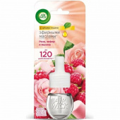 Air Wick Сменный блок для Диффузера аромамасла Роза, зефир и Малина 19мл