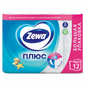 Zemma туалетная бумага плюс 2 х слойная свежесть океана 12 шт