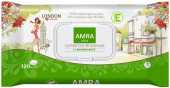 Amra travel салфетки влажные освежающие london 120 шт
