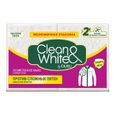 Clean&White Мыло хозяйственное Против пятен 4шт по 120г