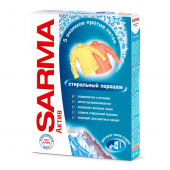 Sarma стиральный порошок Актив Горная свежесть 400г
