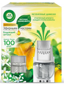 Airwick диффузор аромамасел со сменным флаконом бодрящий цитрус 19 мл