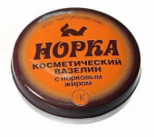 Фитокосметик вазелин косметический Норка с норковым жиром 10г