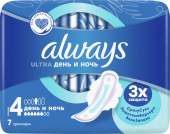 Прокладки гигиенические Always Ultra Night 7 шт