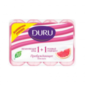 Duru туалетное мыло 1+1 Розовый грейпфрут 4шт по 80г