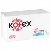 Kotex ежедневные прокладки ультратонкие deo 56 шт