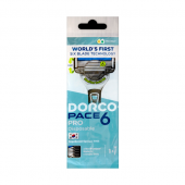 Dorco PACE 6 PRO Станок для бритья одноразовый, 6 лезвий + триммер 1шт
