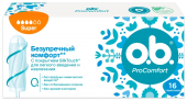 O.b. Тампоны ProComfort Super, 16 шт