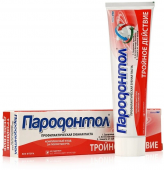 Пародонтол зубная паста тройное действие 124 г
