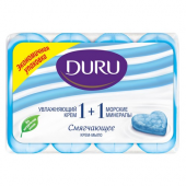 Duru туалетное мыло 1+1 Морские минералы 4шт по 80г