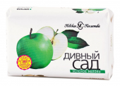 Невская Косметика туалетное мыло дивный сад зеленое яблоко 90г