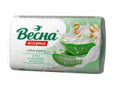 Весна крем-мыло Ассорти алоэ и овсяное молочко 90г