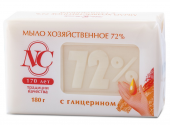 Невская Косметика хозяйственное мыло с глицерином 72 % 180г