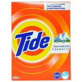 Tide стиральный порошок ручной альпийская свежесть 450 г