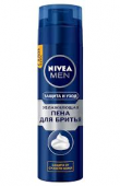 Nivea Men пена для бритья увлажняющая защита и уход 200 мл