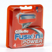 Gillette Fusion Power сменные кассеты для бритья оригинал европакет 4 шт