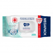 Aura family влажные салфетки для всей семьи big pack с крышкой 200 шт