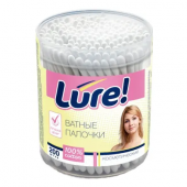 LURE ватные палочки в стакане 200 шт