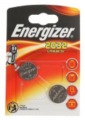 ENERGIZER (НАБОР 2шт) CR2032 батарейки (Таблетка) литий. блистер