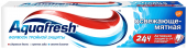 Aquafresh зубная паста освежающая мята 100мл