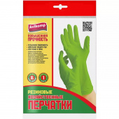 Avikomp Перчатки хозяйственные резиновые (размер ХL), ЗЕЛЕНЫЕ