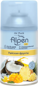 Alpen Fresh освежитель воздуха сменный баллон райские фрукты 250 мл