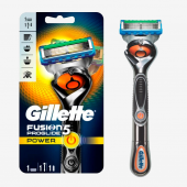 Gillette Fusion ProGlide Power Flexball станок для бритья многоразовый с 1 сменной кассетой