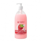 Fabrik Cosmetology мыло жидкое Увлажняющее Клубничный йогурт 1000 мл