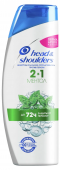Head&Shoulders Шампунь для волос Ментол 2в1, 400 мл