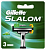 Gillette Slalom сменные кассеты для бритья оригинал европакет 3 шт