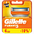 Gillette Fusion сменные кассеты для бритья 4 шт (пластик)